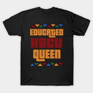 HBCU Educated Queen T-Shirt